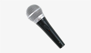 Microphone Hire (With 5m Cable) - Shure PG48 Bay of Islands DJ