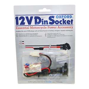 Battery: Oxford 12 Volt DIN Power Socket (For 18mm Plugs)