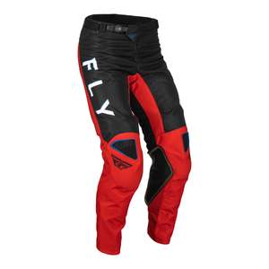 Motocross Pants: Fly Racing Kinetic Kore Pant - Red / Grey