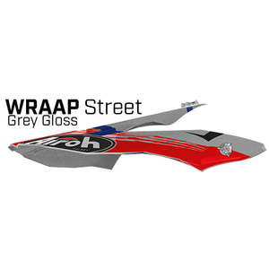 Motocross Helmets: AIROH WRAAP Helmet Peaks