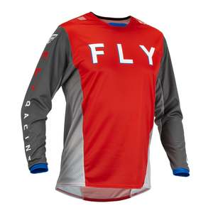 Off Road: Fly Racing Kinetic Kore Jersey - Red / Grey
