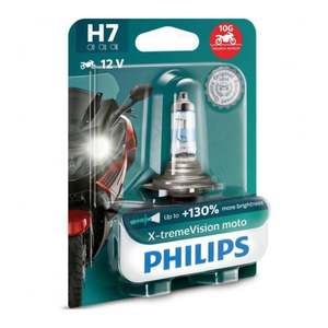 Lighting: Philips Bulb H7 12972 XV+ 12V 55W PX26D BW Xtreme Vision