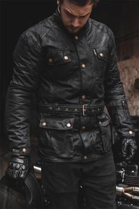 ** Merlin Atlow Traditional Wax Jacket Black - Small only - SALE