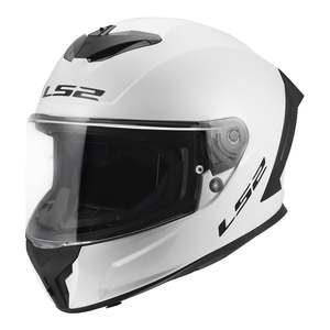 LS2 FF820 Rapid III Solid Helmet - Gloss White