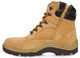 Munka Girder - Zip Side Safety Boot - Wheat