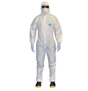 Coveralls: Coverall - Barrier Tec - 1500 - White