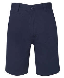 Workwear: Work Short - Mercerised Cotton - Navy 6MWS