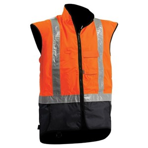 Workwear: Winter Vest - Polar Fleece Lined - Day/Night
