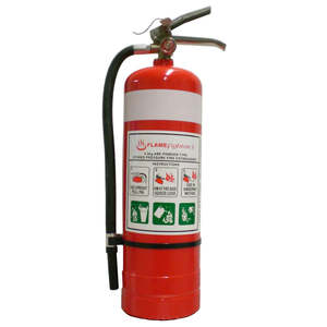 Fire Safety: FlameFighter ABE Fire Extinguisher - Dry Powder - 4.5kg