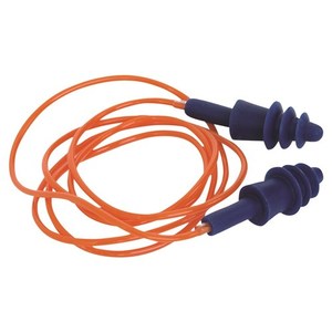 Reusable Earplugs: Corded Earplugs - Prosil Reusable  - Pair