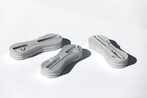 Dual Tab Fin Plug alternative Option White