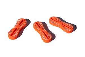 Dual Tab Fin Plug alternative Option salmon