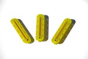 Single Tab Fin Plug Alternative Option Yellow