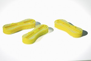 Dual Tab Fin Plug alternative Option Yellow