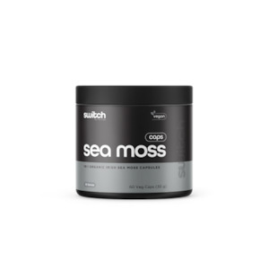 SWITCH NUTRITION 100% PURE IRISH SEA MOSS 60 CAPS