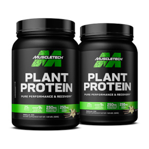 Muscletech: MUSCLETECH PLANT PROTEIN - DATED 10/24 TWIN PACK