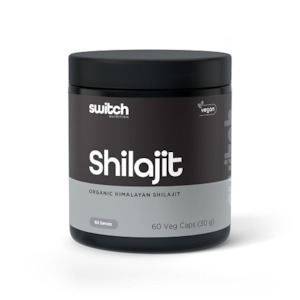 SWITCH NUTRITION ESSENTIALS SHILAJIT 60 CAPS