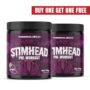 Endurance: THERMAL LABS STIMHEAD PRE-WORKOUT BUY 1 GET 1 FREE