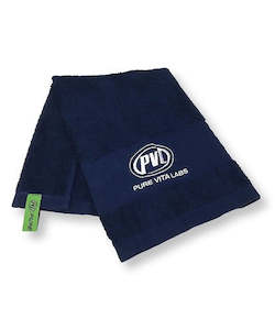 Pvl Sports: PVL NAVY BLUE GYM TOWEL