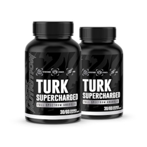 Endurance: PACK NUTRITION TURK SUPERCHARGED 60 CAPSULES (2 FOR 1)
