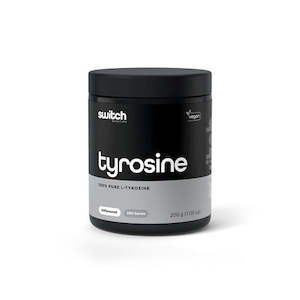 SWITCH NUTRITION 100% PURE L-TYROSINE 200G - DATED 9/25
