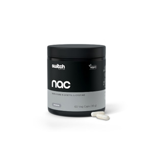 Womans Health: SWITCH NUTRITION ESSENTIALS N-ACETYL L-CYSTEINE (NAC) 60 CAPS