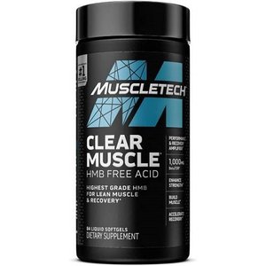 Aminos: MUSCLETECH CLEAR MUSCLE NEXT GEN 84 LIQUID SOFTGELS - DATED 8/25