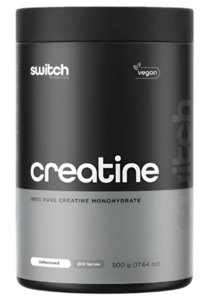 SWITCH NUTRITION PURE MICRONISED CREATINE MONOHYDRATE 200 SERVES