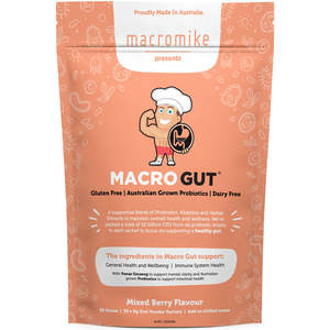 Digestion Probiotics: MACRO MIKE MACRO GUT - DATED 10/25