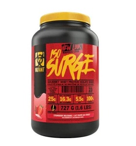 Protein Powder: MUTANT ISO SURGE 1.6LB - DATED 1/26