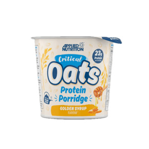 APPLIED NUTRITION CRITICAL OATS PROTEIN PORRIDGE POTS - 12 PACK - DATED 2/26