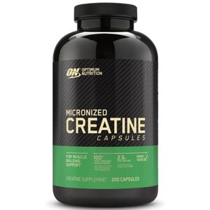 OPTIMUM NUTRITION MICRONIZED CREATINE 200 CAPS