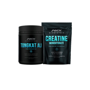 PACK NUTRITION ELEMENTALS TONGKAT ALI 90 CAPS + CREATINE 150G COMBO