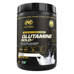 PVL GOLD SERIES GLUTAMINE GOLD+ UNFLAVOURED 1100G - DATED 3/26
