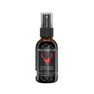Testosterone Booster: BUCKED UP DEER ANTLER VELVET SPRAY - HIS - DATED 6/25