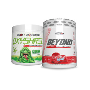 Aminos: EHP LABS OXYSHRED GHOSTBUSTERS + BEYOND BCAA COMBO