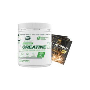 Pvl Sports: PVL 100% PURE CREATINE 300G + FREE GIFTS