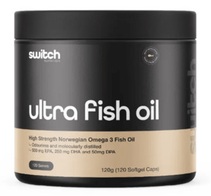 SWITCH NUTRITION ULTRA FISH OIL - 120 CAPS