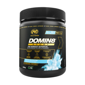 Pre Workout: PVL GOLD SERIES DOMIN8 SPORT 30 SERVE - DATED 5/26