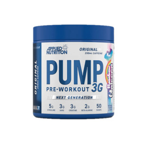 APPLIED NUTRITION PUMP 3G PRE-WORKOUT 375G - DATED 3/26
