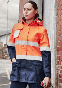 Jackets: Womens Hi Vis Ultralite Waterproof Jacket
