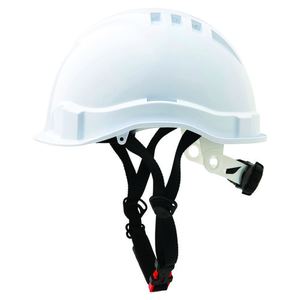 V6 Hard Hat Vented Micro Peak Ratchet Harness Linesman