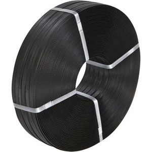 Heavy Band Black Strap 19mm