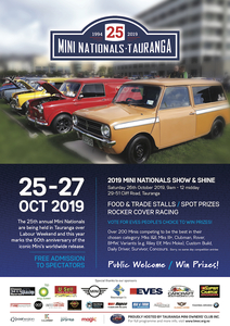 2019 Mini Nationals event over Labour Weekend