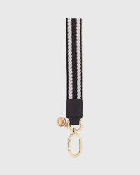 Bags: saben grace keyring black stripe