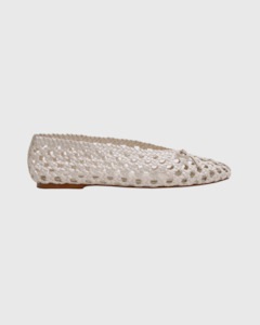 Footwear: Margot Ballet Flat Cream