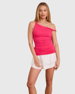 Caitlyn Crisp: Twister Tank Pink