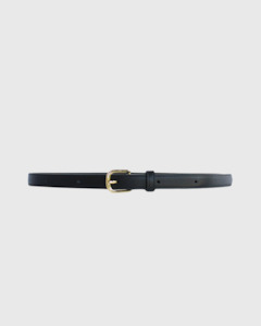Kathryn Wilson: Lauren Belt Black Calf