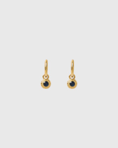 Arms Of Eve: Crushed Birthstone Earrings Sapphire