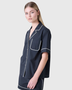 Arabella SS PJ Shirt White